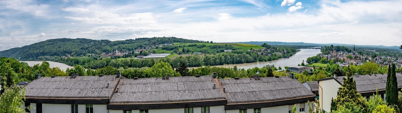 Weitblick auf Donau, Schloss und Natur – wohnen über den Dächern von Ottensheim mit Postkartenblick!