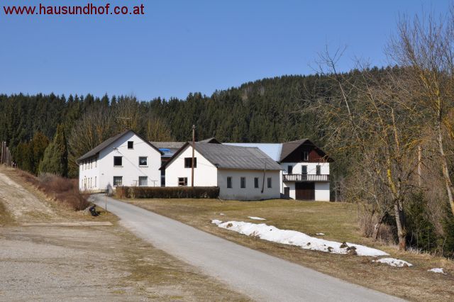 Schönau im Mühlkreis: Idyllisches Pferdeparadies mit 8 ha Wiese/Wald - Zufahrt endet beim Hof 