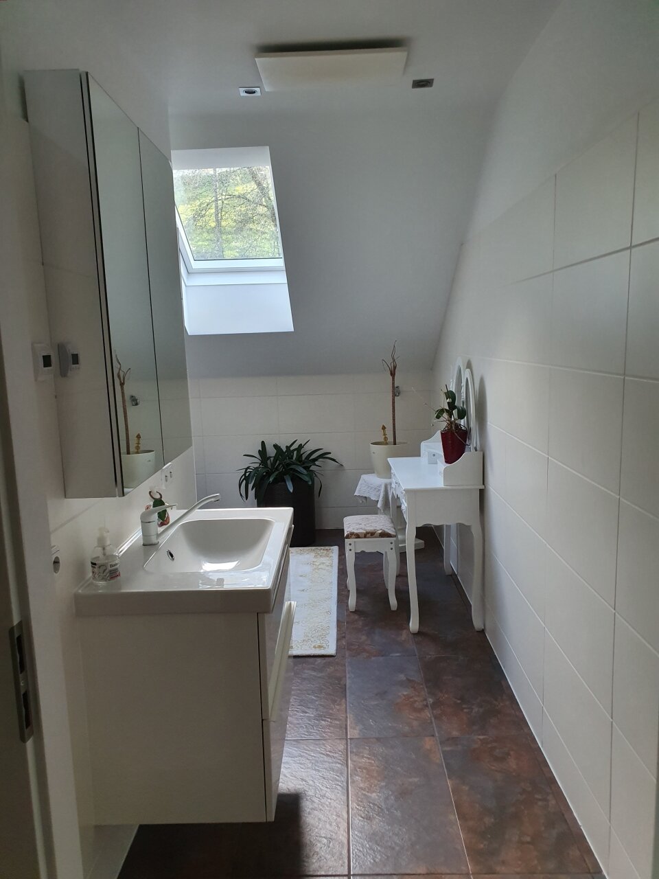 Badezimmer Dachgeschoss